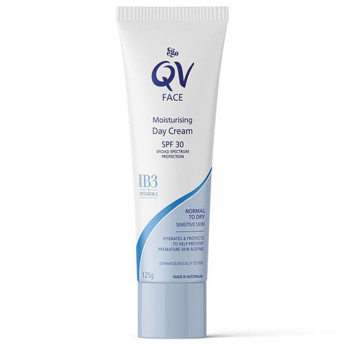 Ego QV Face Moisturising Day Cream SPF30 125g