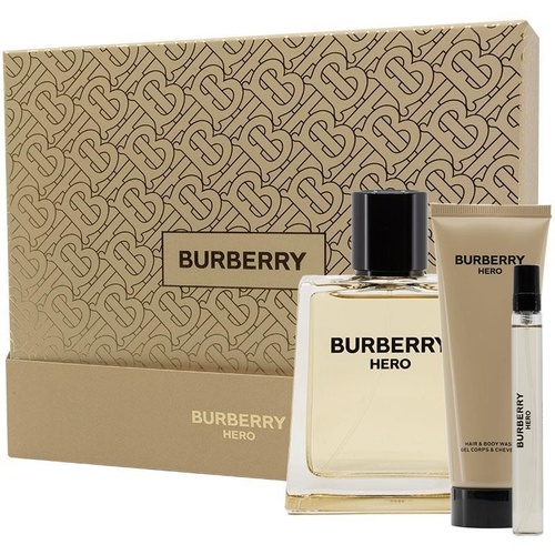 Burberry Hero Eau de Toillette 100ml 3 Piece Set