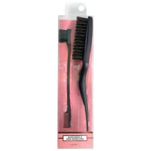 My Beauty Hair Slick Back & Edge Brush Duo