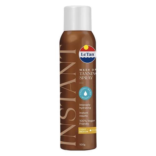 Le Tan Coconut Wash Off Tanning Spray 100g