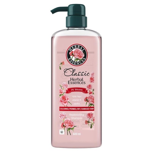 Herbal Essences Replenishing Rosehip & Jojoba Hair Care Shampoo 600ml
