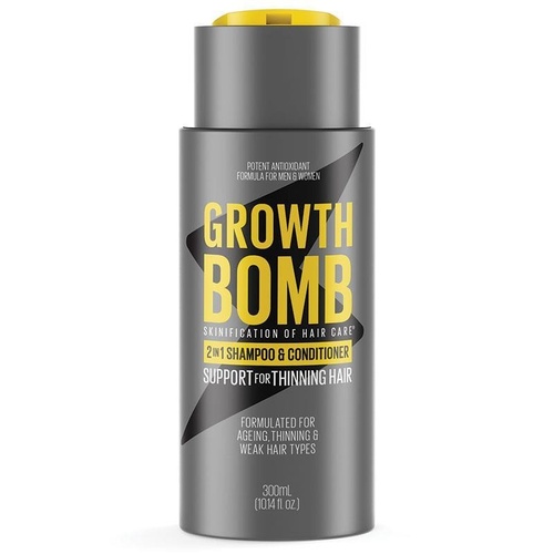 Growth Bomb High Strength 2 in 1 Shampoo & Conditioner 300ml