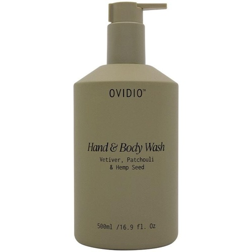 Ovidio Hand & Body Wash Vetiver Patchouli & Hemp Seed 500ml