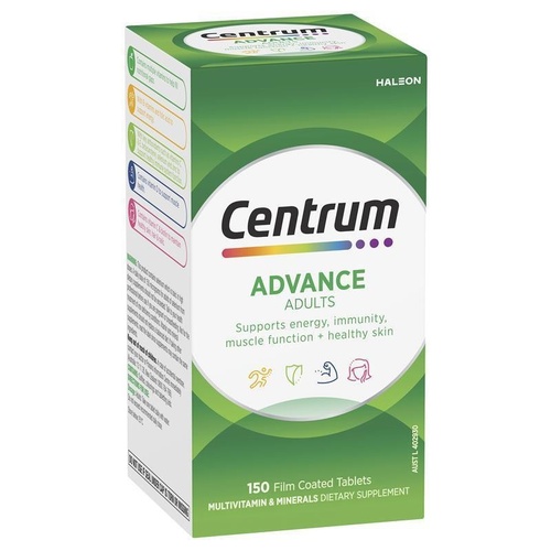 Centrum Advance Multivitamin 150 Tablets Exclusive Size
