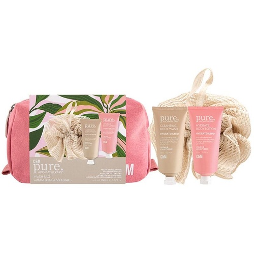 Bath Haus Wash Bag With Bathing Essentials