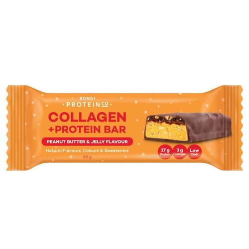 Bondi Protein Collagen Protein Bar Peanut Butter & Jelly 60g