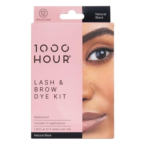 1000 Hour Eyelash and Brow Dye Kit Light Brown/Honey