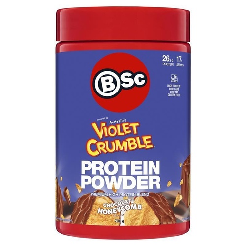 BSc x Violet Crumble Protein Powder Chocolate Honeycomb 700g