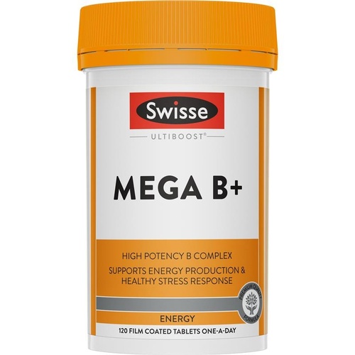 Swisse Mega B + 120 Tablets