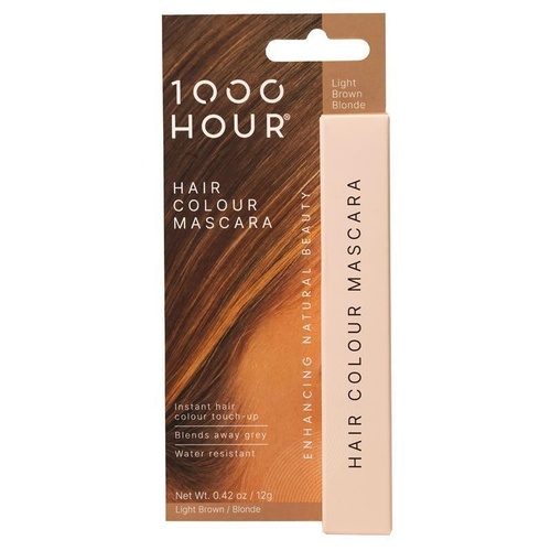 1000 Hour Hair Colour Mascara Light Brown/Blonde 12g