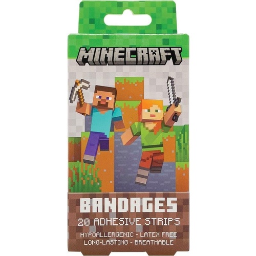 Minecraft Bandages 20 Pack