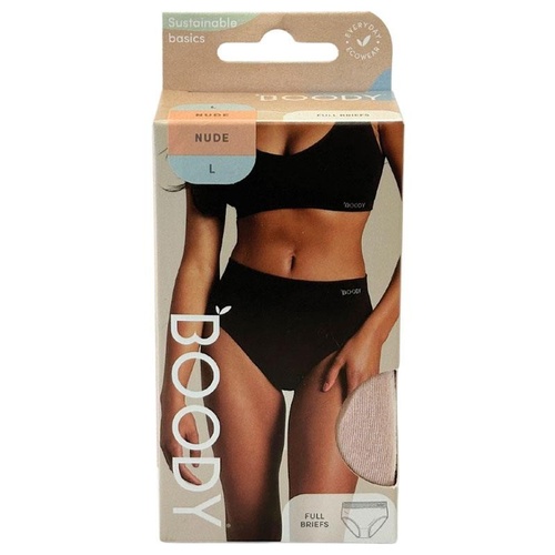 Boody Full Briefs Nude Large