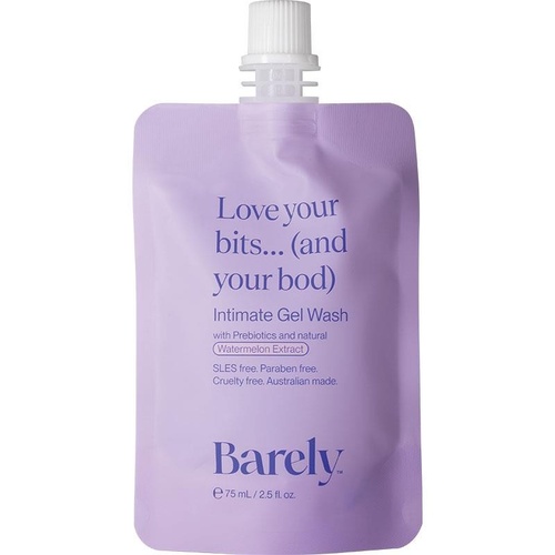 Barely Sensitive Prebiotic Gel Wash with Watermelon 75g Pouch