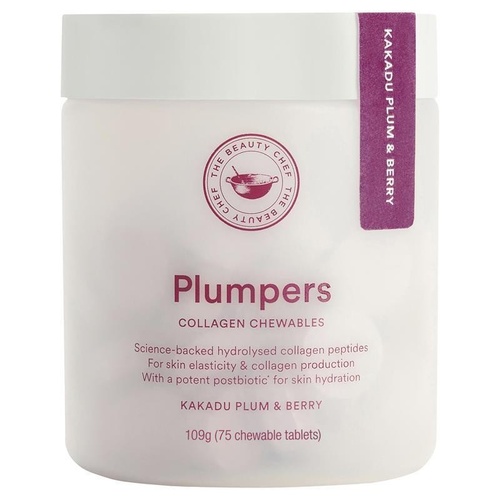 The Beauty Chef Plumpers Kakadu Plum Collagen Peptides 75 Chewable Tablets