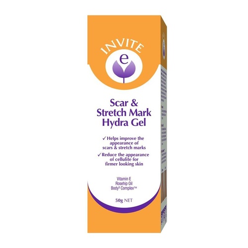 Invite E Scar & Stretch Mark Gel 50g