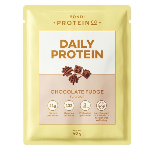 Bondi Protein Co Daily Protein Chocolate Fudge Sachet 40g