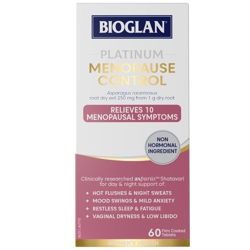 Bioglan Platinum Menopause Control 60 Capsules