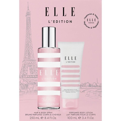 Elle LEdition Body Spray 250ml + Lotion 2 Piece Set