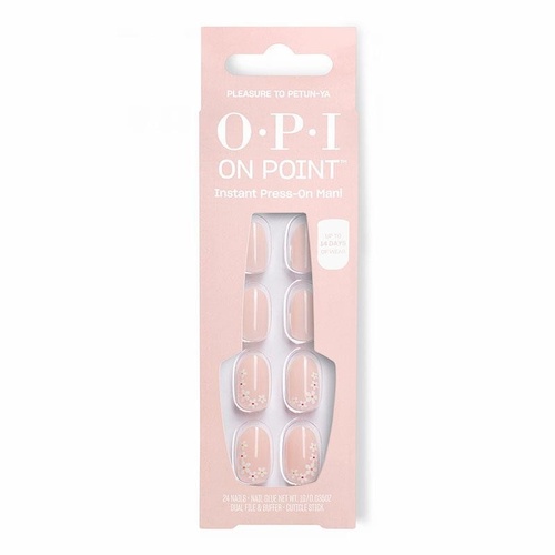 OPI On Point Instant Press-On Mani Pleasure to Petun-ya