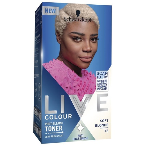 Schwarzkopf Live Colour Semi-Permanent Toner Soft Blonde T2