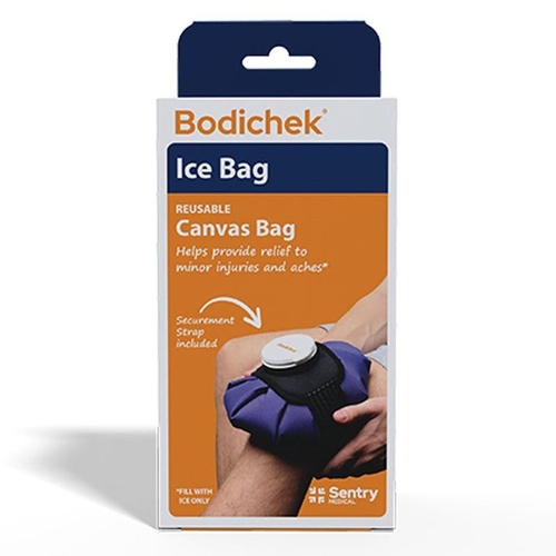 Bodichek Canvas Ice Bag Navy Blue 22.5cm