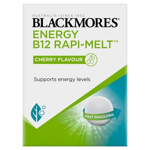 Blackmores Energy B12 1000mcg Rapi-Melt 90 Tablets