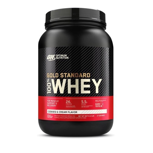 Optimum Nutrition Gold Standard 100% Whey Cookies & Cream 907g