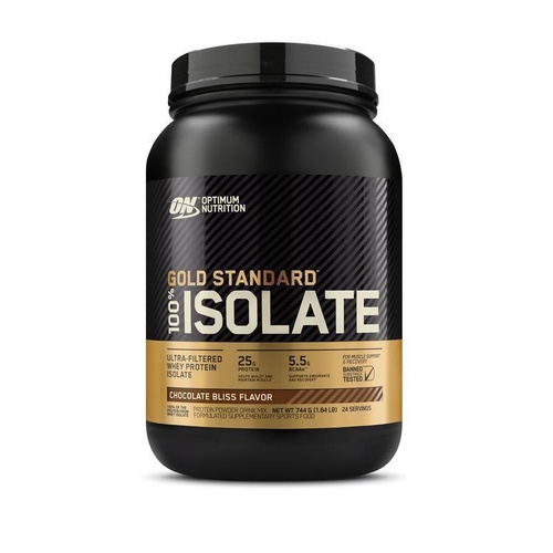Optimum Nutrition Gold Standard 100% Isolate Chocolate 744g