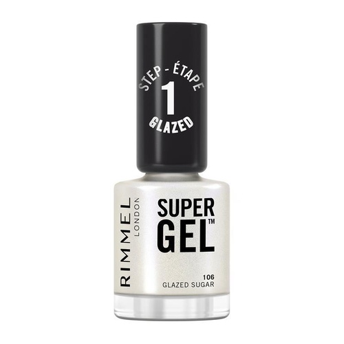 Rimmel Super Gel Nail Polish 106 Glazed Sugar