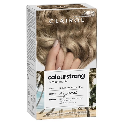 Clairol Colour Strong Kit 8.1 Medium Ash Blonde