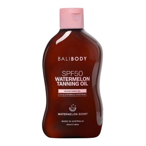Bali Body Watermelon Tanning Oil SPF 50 100ml