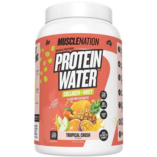 Muscle Nation Protein Water Tropical 900g