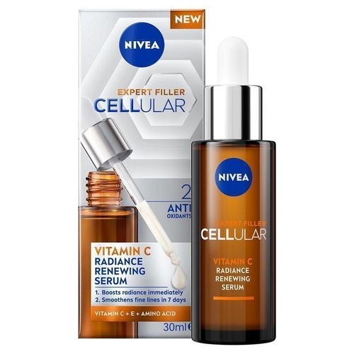 NIVEA Cellular Filler Expert Vitamin C Radiance Renewing Serum 30ml