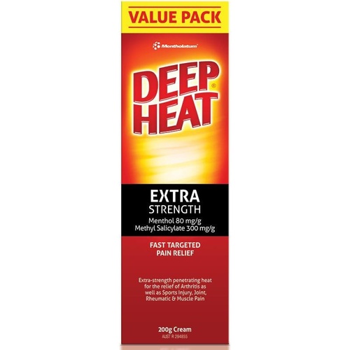 Deep Heat Extra Strength 200g Exclusive