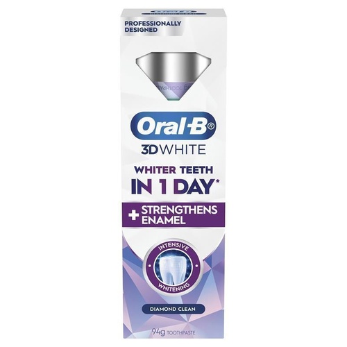 Oral B Toothpaste 3D White Intensive Whitening Diamond Clean 94g