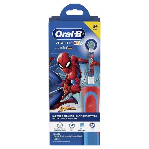 Oral B Power Toothbrush Kids Vitality Spiderman