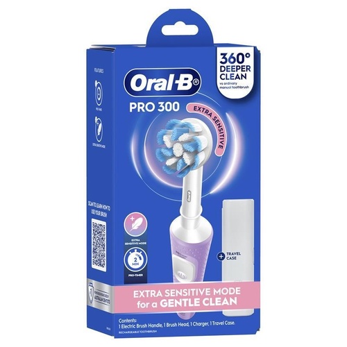 Oral B Power Toothbrush Pro 300 Clean Lilac