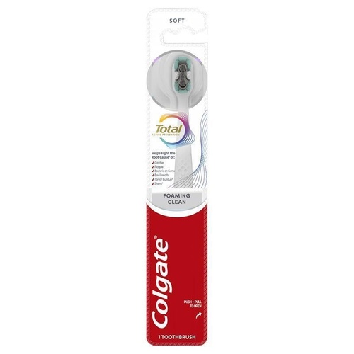 Colgate Toothbrush Total Foaming Clean Soft