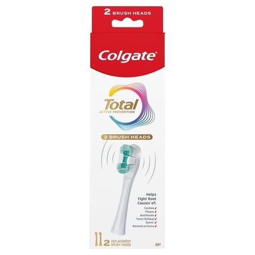 Colgate Total Advanced Battery Power Refills 2 Pack