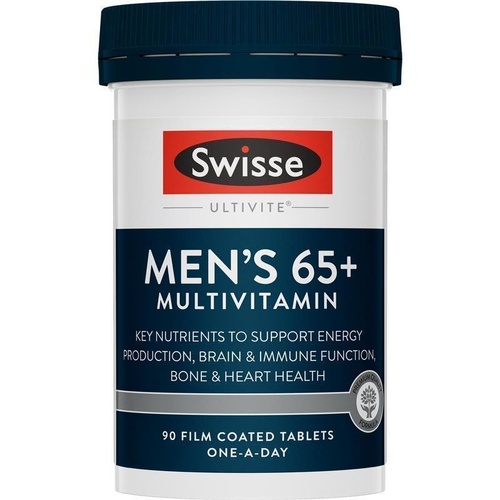 Swisse Ultivite Multivitamins 65+ Mens 90 Pack