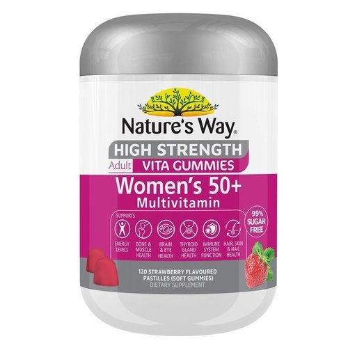 Nature's Way Adult Vita Gummies High Strength Women's 50+ 120 Gummies