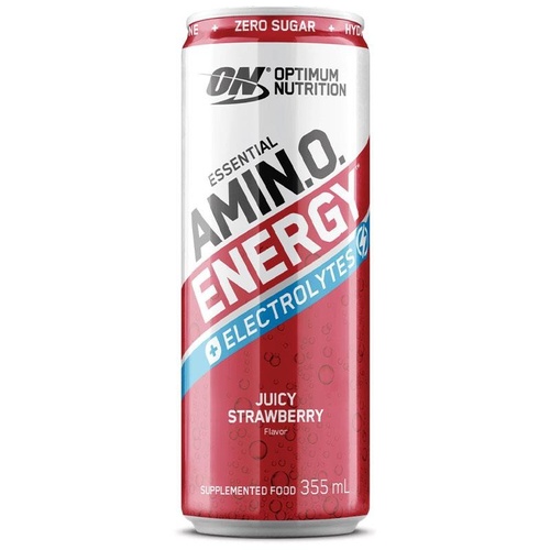 Optimum Nutrition Amino Energy Sparkling + Electrolytes Strawberry 355ml