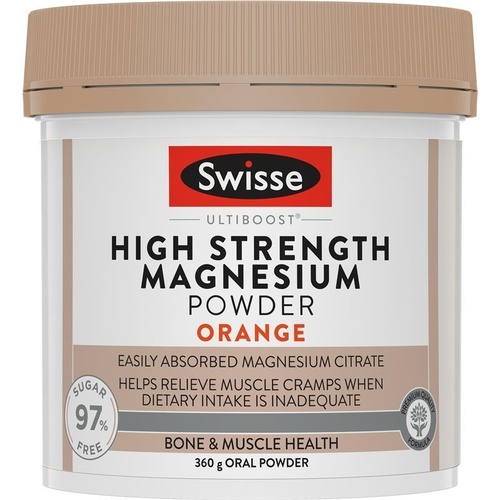 Swisse Ultiboost High Strength Magnesium Powder Orange 360g