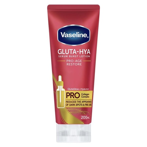 Vaseline Gluta-Hya Serum Boost Lotion Pro Age Restore 200ml