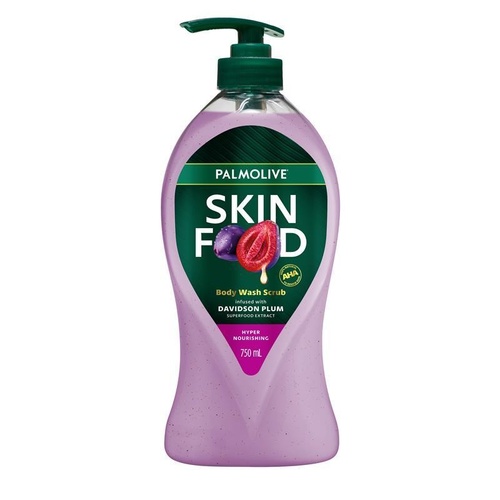 Palmolive Skin Food Body Wash Cream Davidson Plum 750ml