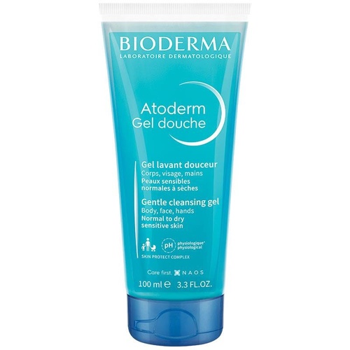 Bioderma Atoderm Gentle Cleansing Gel for Body Face and Hands 100ml