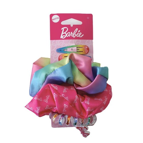 Barbie Hair Ties And Clip Set
