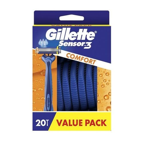 Gillette Sensor 3 Disposables 20pk