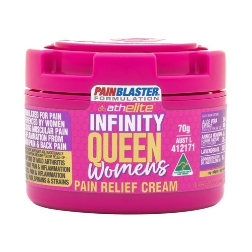 Athelite Powered By Pain Blaster Infinity Queen Womens Pain Relief Cream 70g
