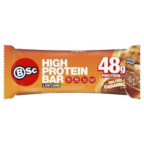 BSc High Protein Low Carb Bar Salted Caramel 92g